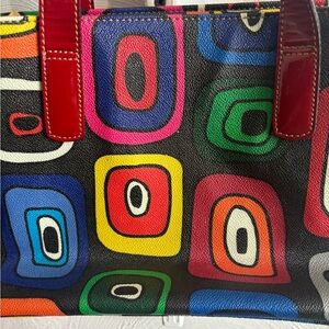 Unique colorful purse